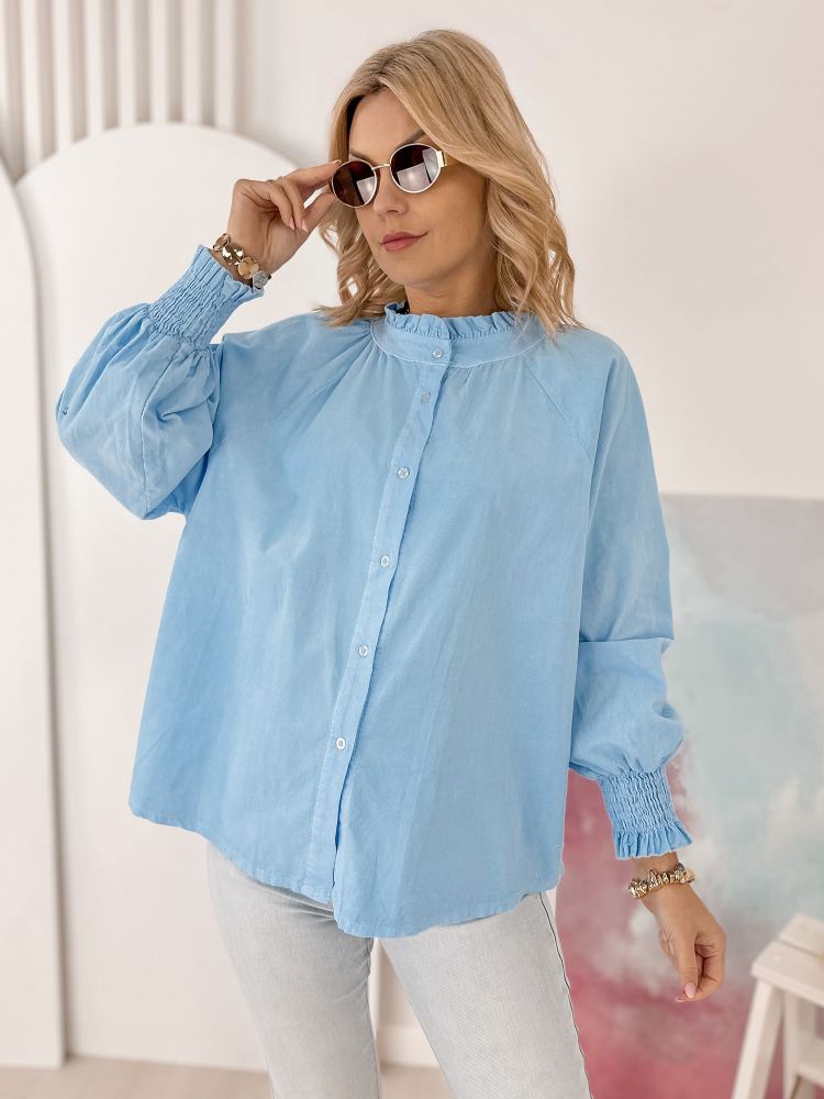 KREKLS VELVETS CANNE BLUE