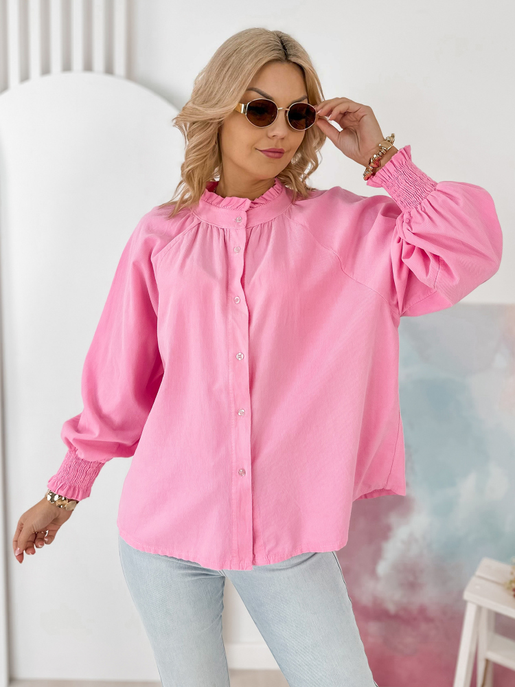 SHIRT CORDUROY CANNE POWDER PINK