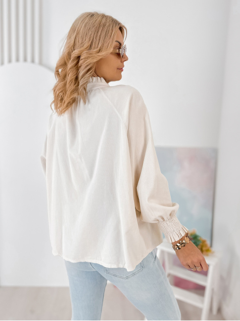 SHIRT CORDUROY CANNE BEIGE