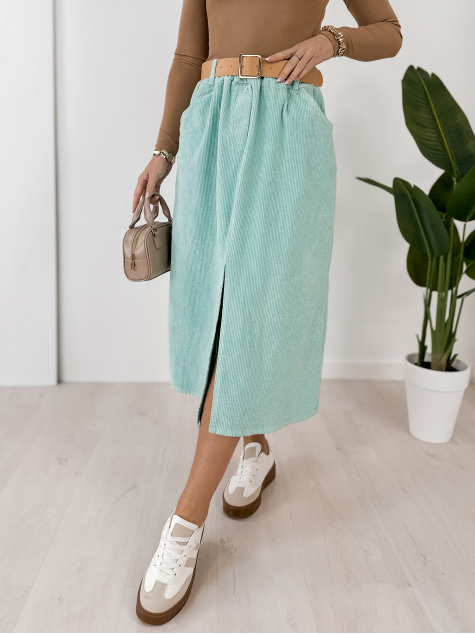FUSTA TIBES CORDUROY MENTA