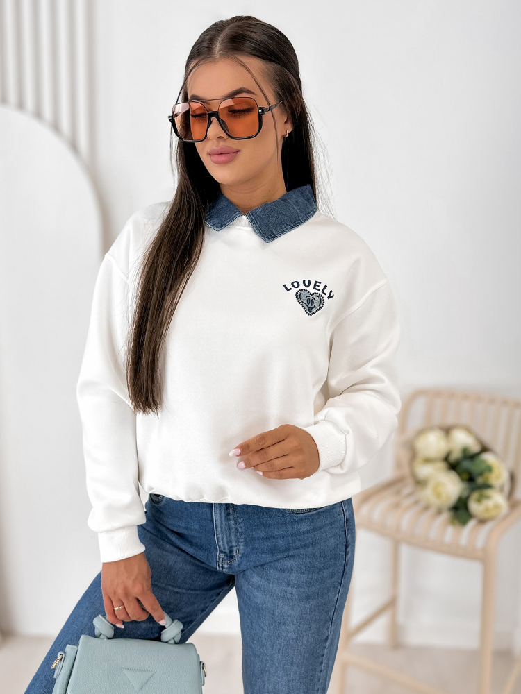 PULL LOVELLY ÉCRU