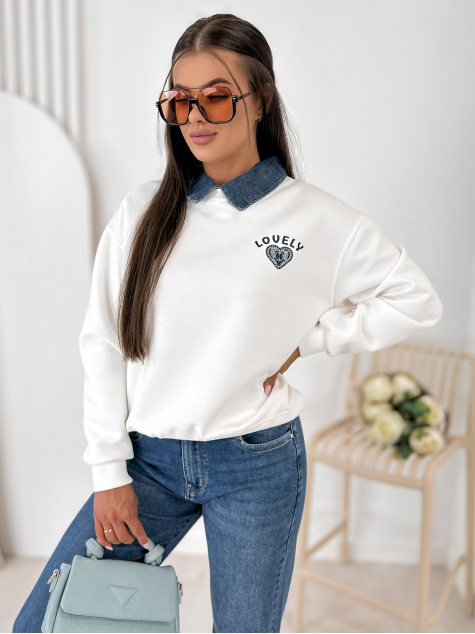 PULL LOVELLY ÉCRU