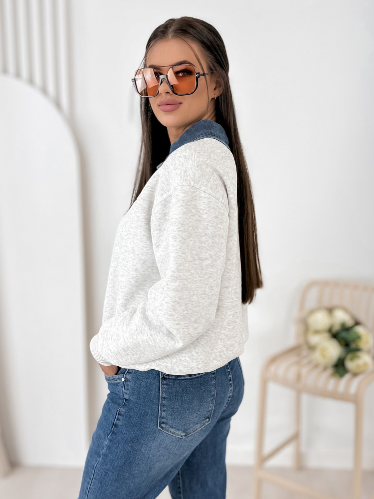 SWEATSHIRT LOVELLY GREY