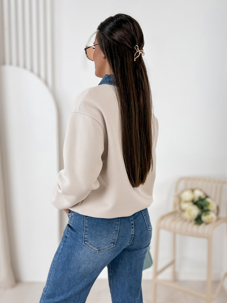 SWEATSHIRT LOVELLY BEIGE