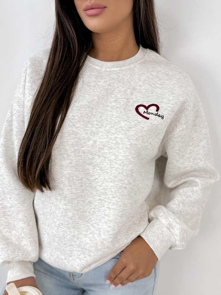 SWEATSHIRT PERIGORD GREY