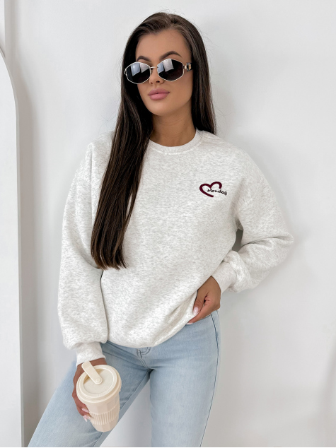 SWEATSHIRT PERIGORD GREY