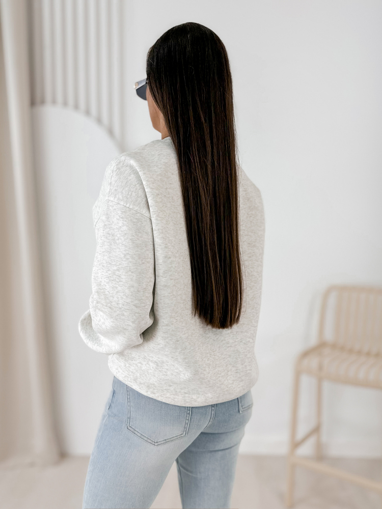 SWEATSHIRT PERIGORD GREY