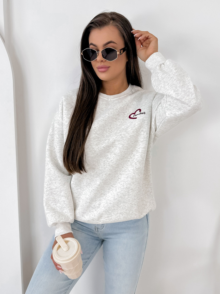 SWEATSHIRT PERIGORD GREY