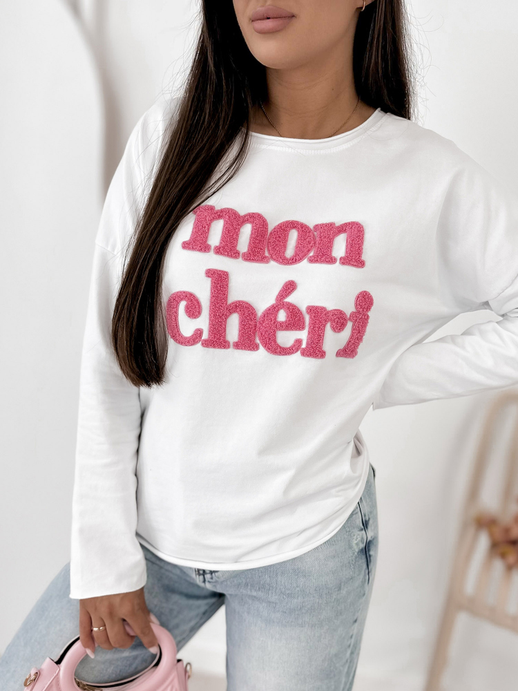 BLOUSE MONCHERI BLANC