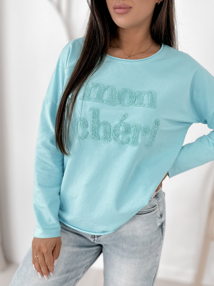 BLUSE BLAUE MONCHERI