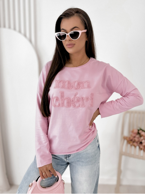BLUZA MONCHERI ROZ