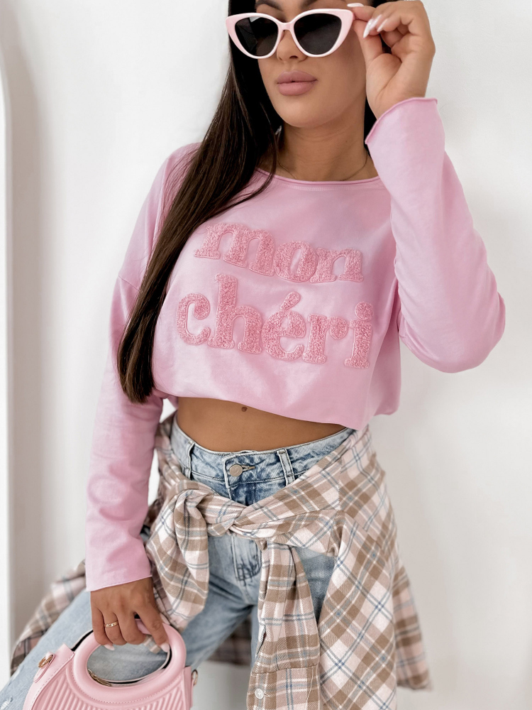 BLUZA MONCHERI ROZ