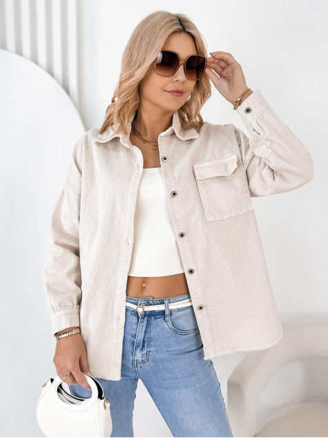 SHIRT CORDUROY BOHEMIAN BEIGE
