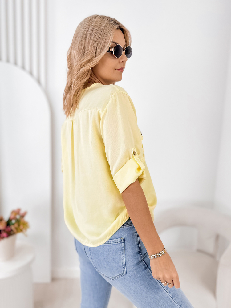 BLUZA ISETTE GALBENA