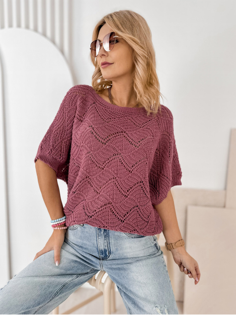 SWEATER CORSICA LILAC
