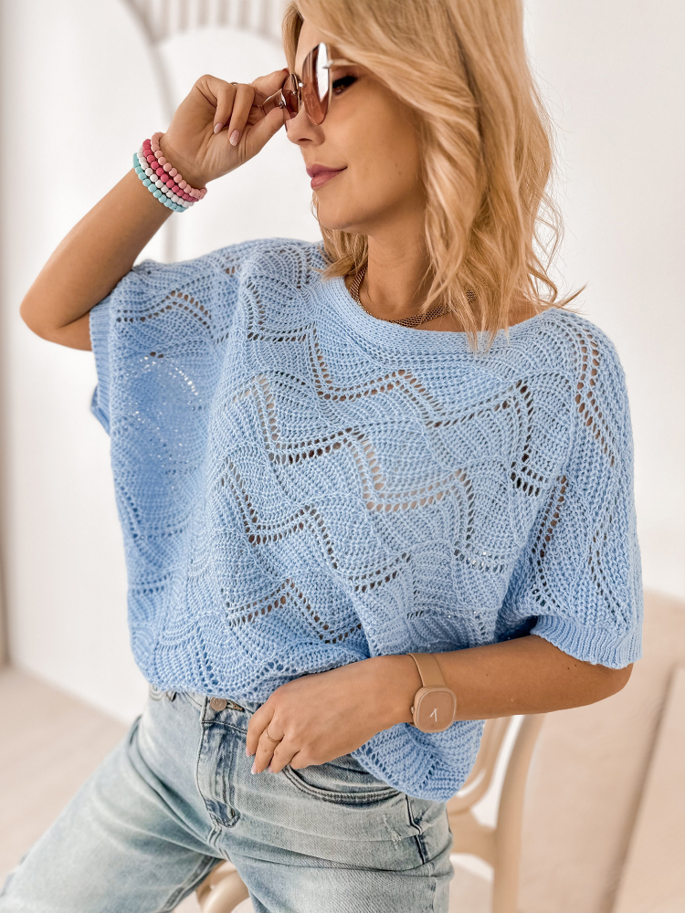 PULOVER CORSICA BLUE