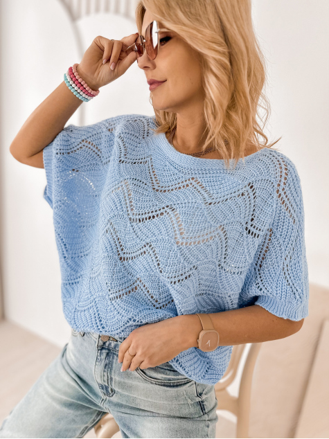 SWEATER BLEU CORSE