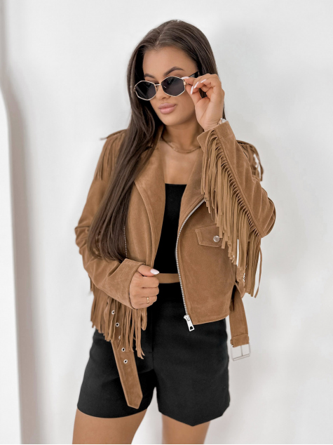 STRIUKĖ SUEDE SUNDANCE KARAMELĖS SPALVOS