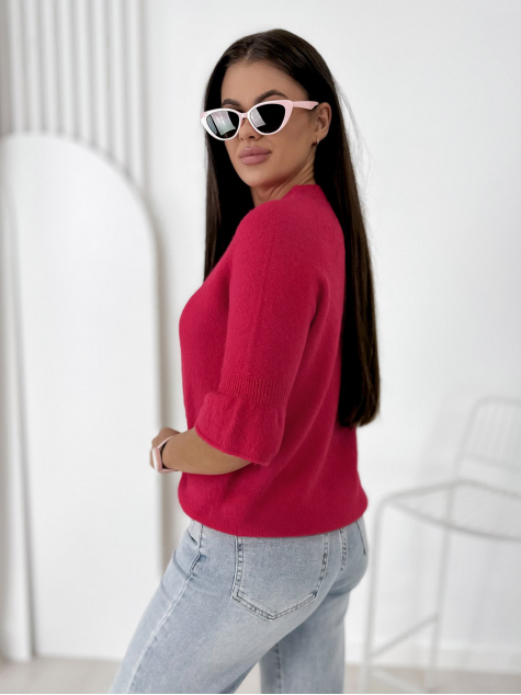 SWEATER BRETANE RASPBERRY