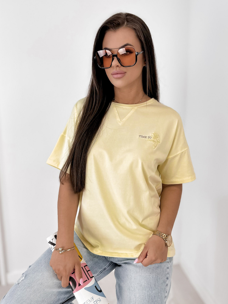 BLOUSE PELLAS JAUNE