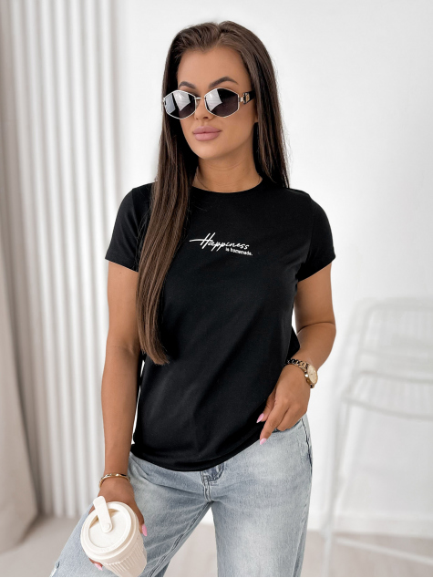 BLUSE HAPINES SCHWARZ