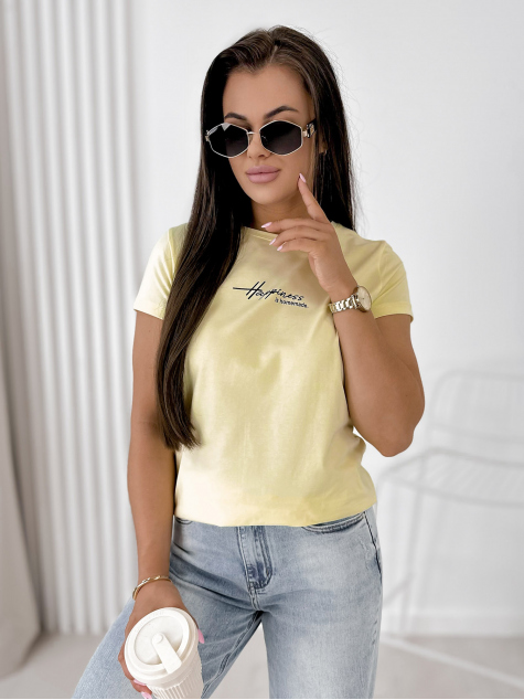 BLOUSE HAPINES YELLOW