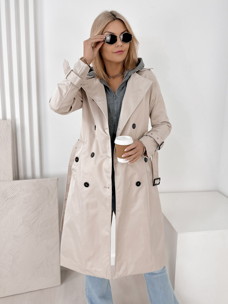 COAT LAFAYETTE TRENCH BEIGE