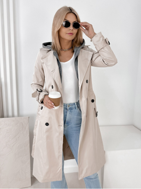MANTEAU TRANCHÉE LAFAYETTE BEIGE