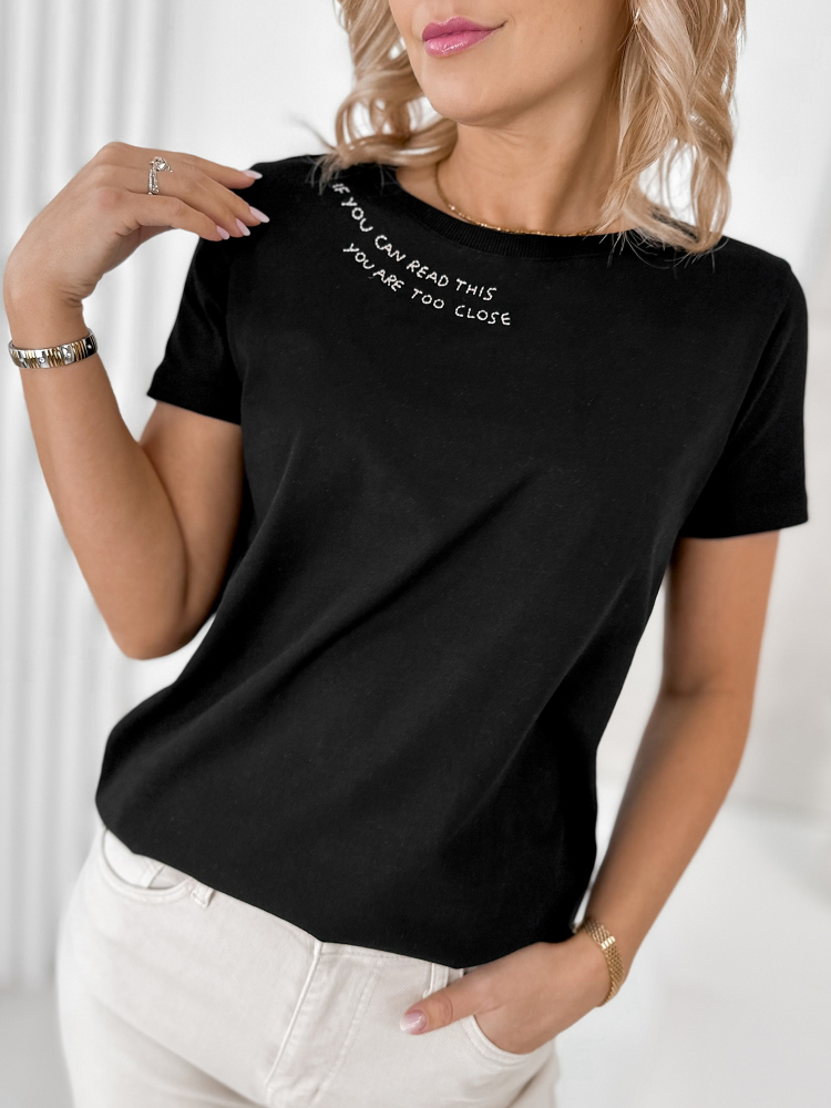 BLUSE MANRICO SCHWARZ