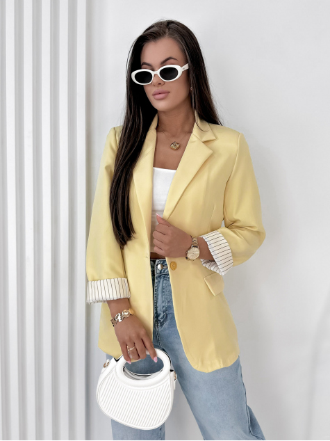 BLAZER WINDSOR GELB