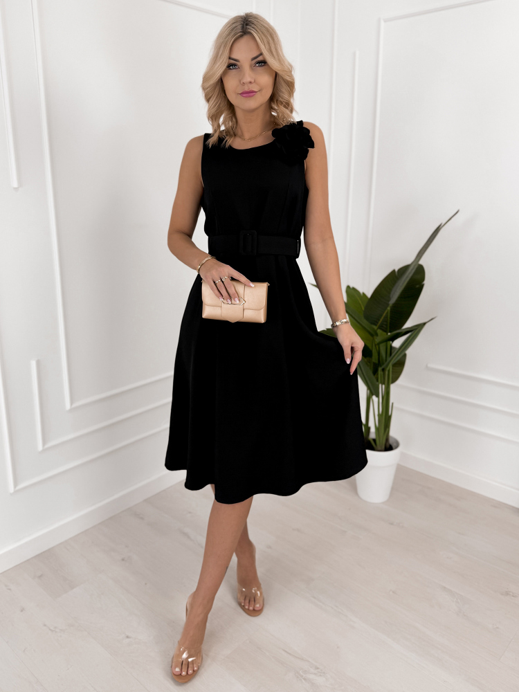 ROBE GODARD NOIR