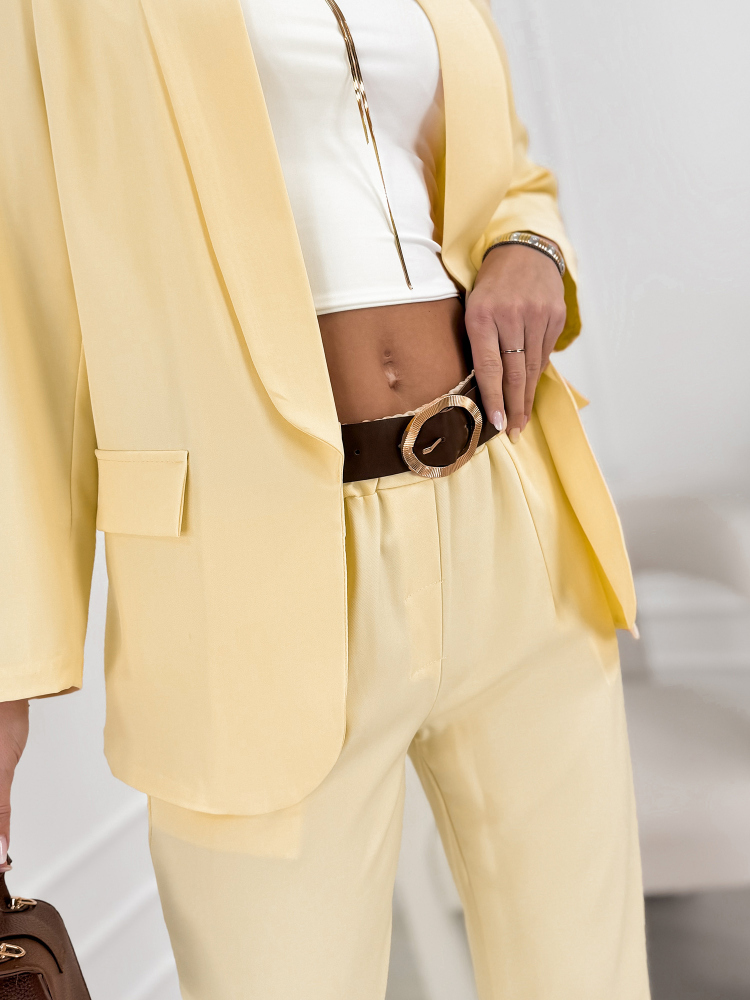 PANTALON ALICANTE JAUNE