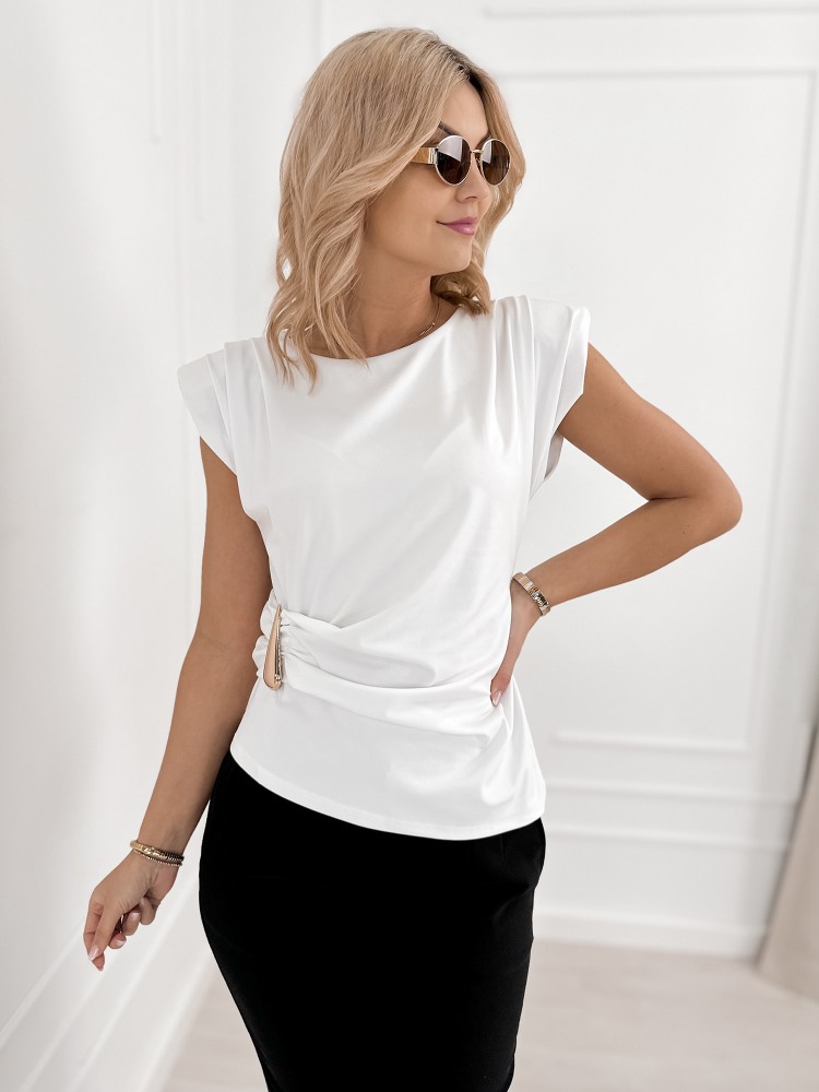 BLOUSE LULLY BLANC