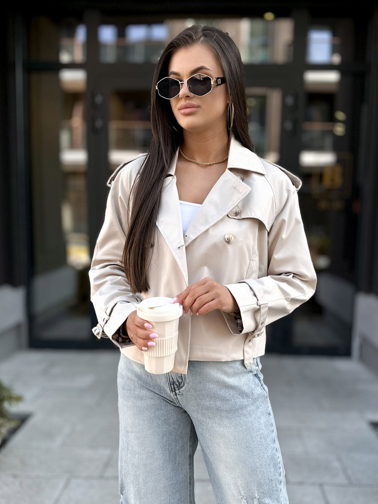 MANTEAU TRANCHÉE DELAWARE BEIGE