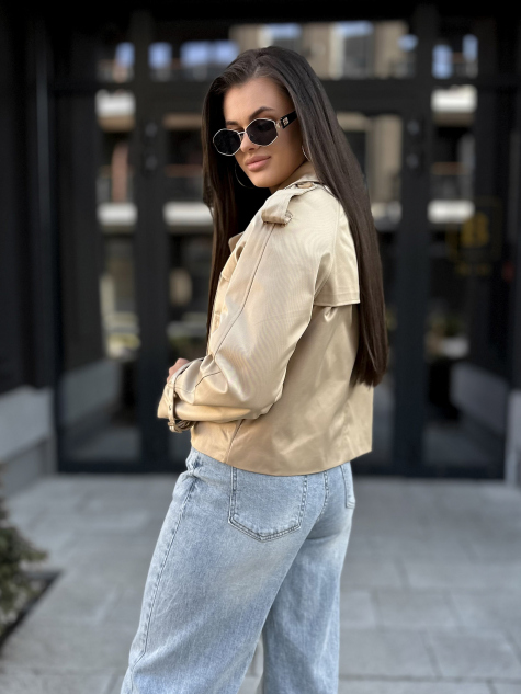 MANTEAU TRANCHÉE DELAWARE CARAMEL
