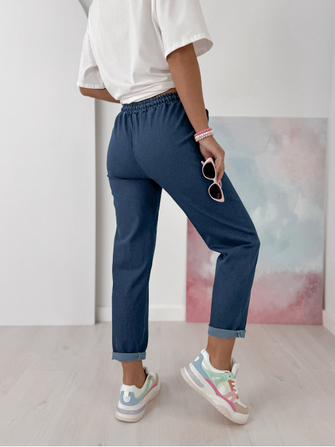 PANTS GRECO NAVY BLUE