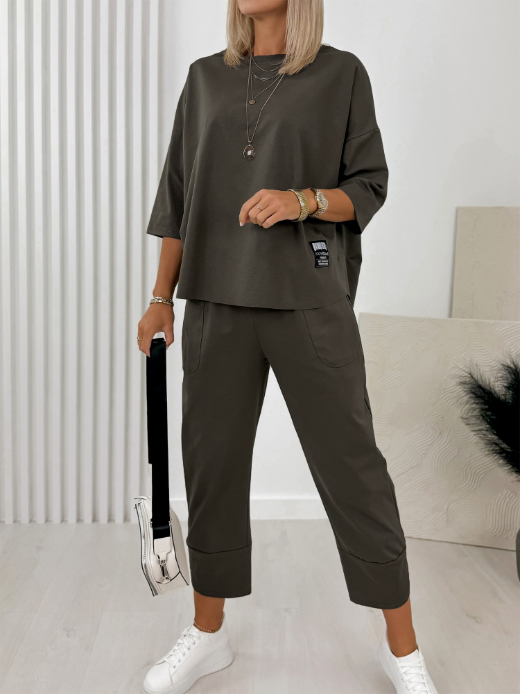 SOUPRAVA GENI DARK OLIVE