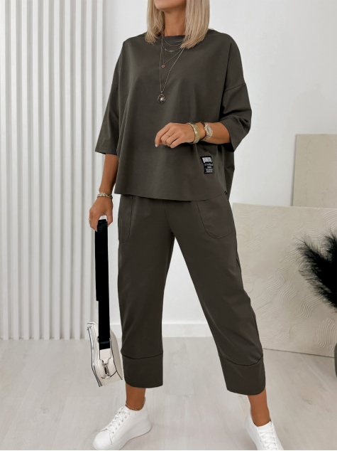 SOUPRAVA GENI DARK OLIVE