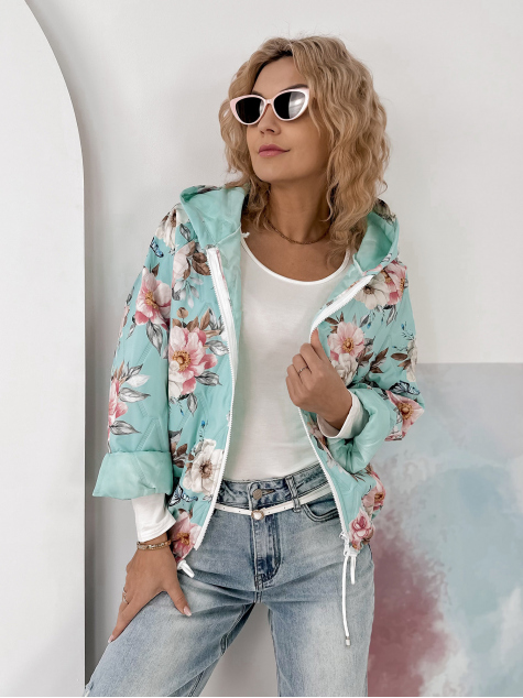 JACKET BOTANICO MINT
