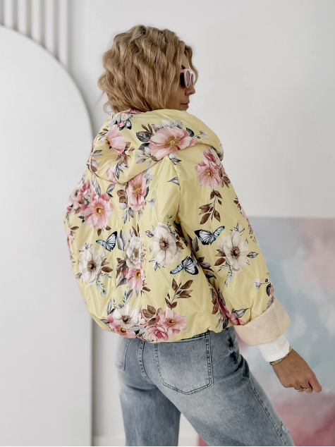 JACKET BOTANICO YELLOW