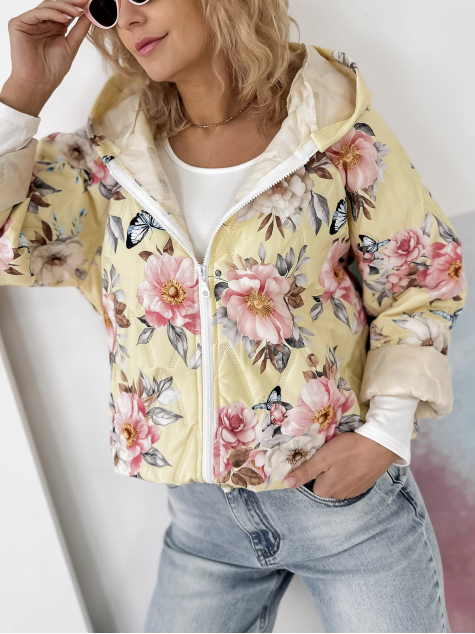 JACKET BOTANICO YELLOW