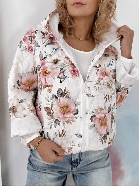 JACKET BOTANICO ECRU