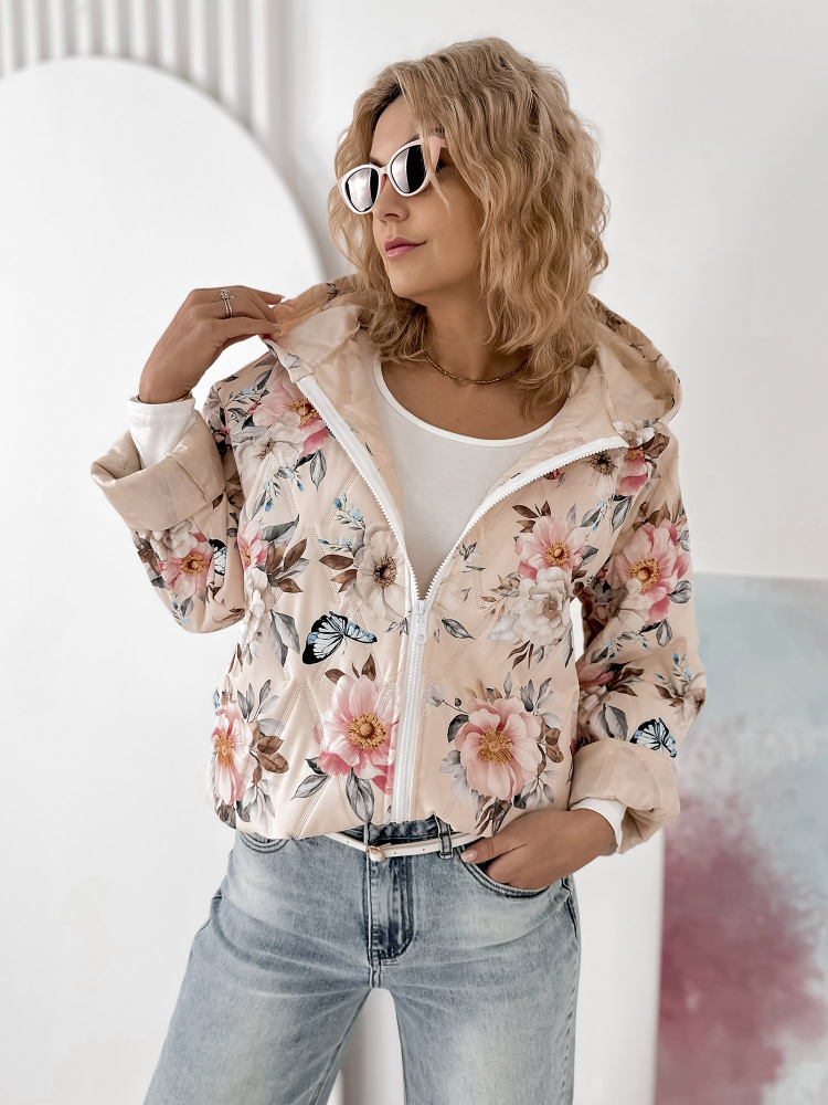 VESTE BOTANICO BEIGE