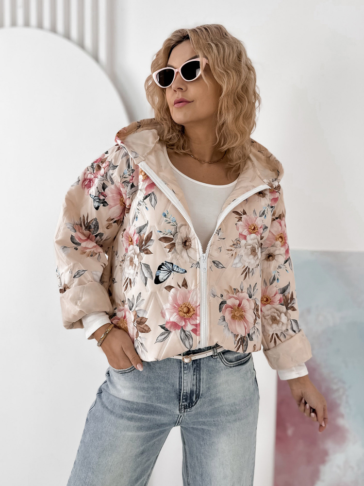 JACKET BOTANICO BEIGE