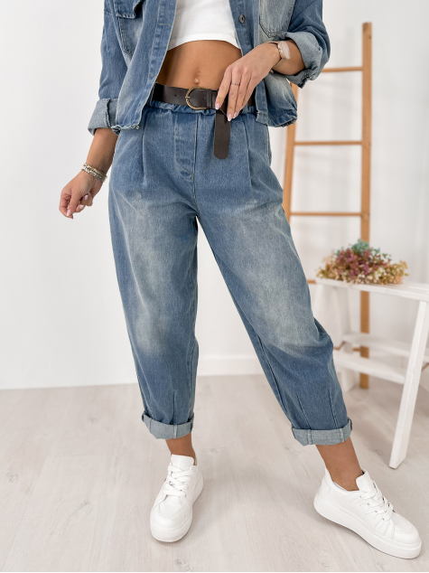SET PRARIE JEANSBLAU