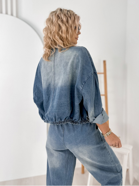 SET PRARIE JEANSBLAU