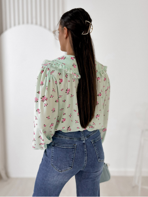 HEMD GIVERNY MINTFARBENE