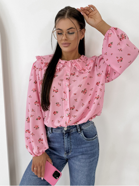 SHIRT GIVERNY PINK