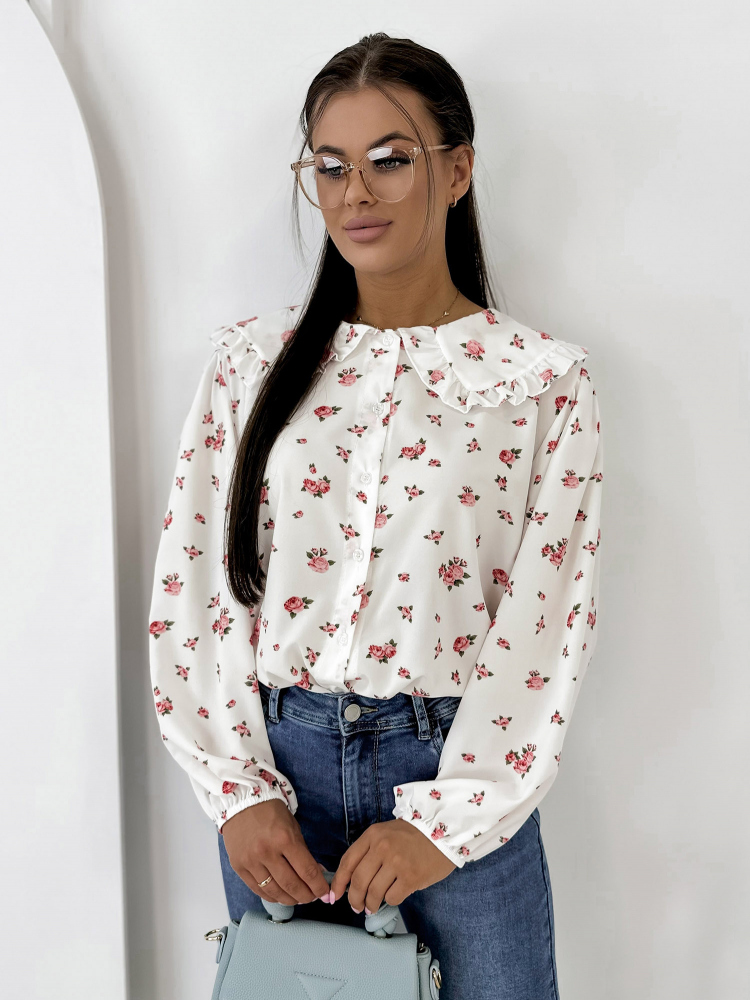 SHIRT GIVERNY ECRU