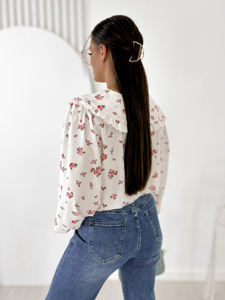 SHIRT GIVERNY ECRU